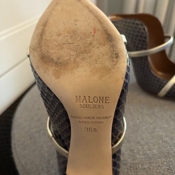 Malone Souliers, Maureen 100 mules, size 36.5 - Picture 3 of 5